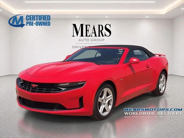 2020 Chevrolet Camaro RWD Convertible 1LT for sale in Lubbock, TX