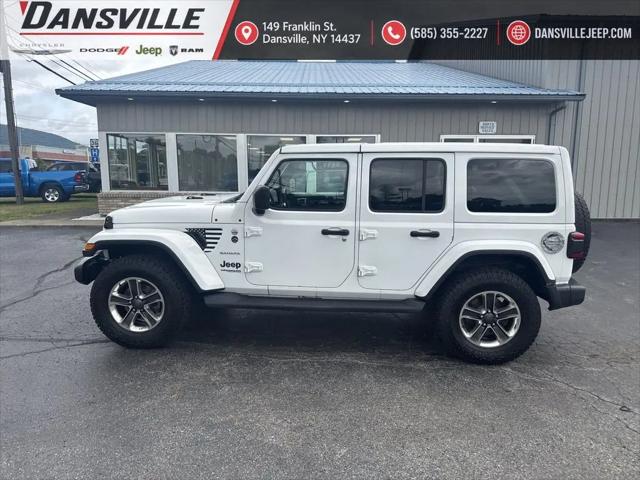 2018 Jeep Wrangler Unlimited Sahara 4x4 for sale in Dansville, NY