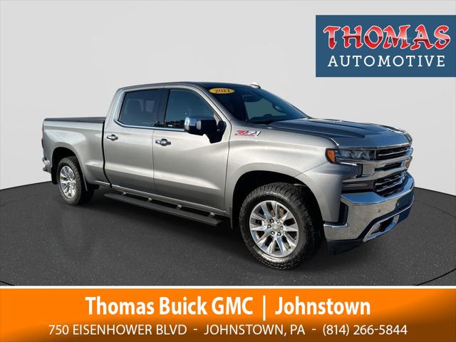 2021 Chevrolet Silverado 1500 4WD Crew Cab Standard Bed LTZ for sale in Johnstown, PA