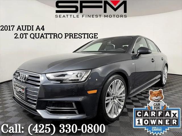 2017 Audi A4 Prestige for sale in Lynnwood, WA