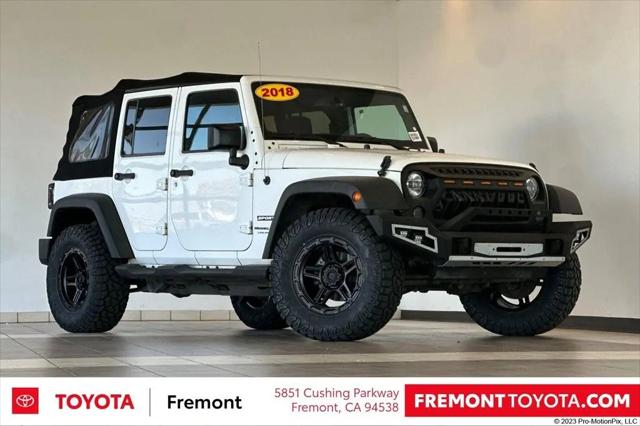 2018 Jeep Wrangler JK Unlimited Sport S 4x4 for sale in Fremont, CA