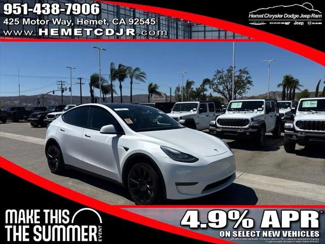 2021 Tesla Model Y Long Range Dual Motor All-Wheel Drive for sale in Hemet, CA