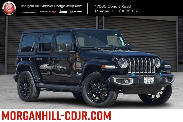 2023 Jeep Wrangler 4xe Sahara 4x4 for sale in Morgan Hill, CA