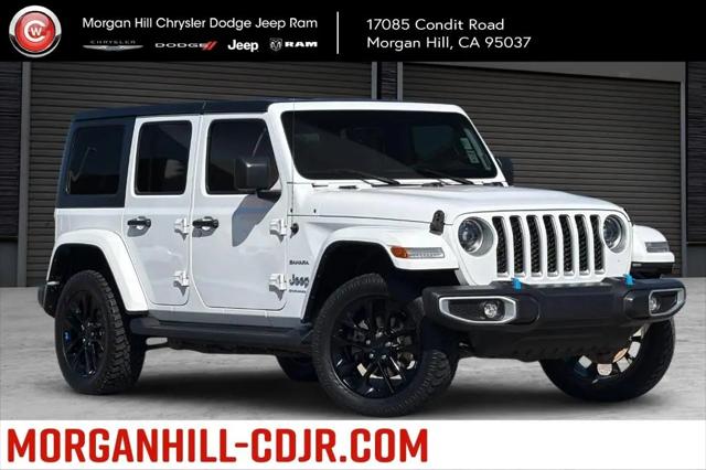 2023 Jeep Wrangler 4xe Sahara 4x4 for sale in Morgan Hill, CA