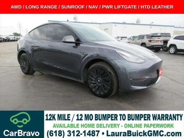 2021 Tesla Model Y Long Range Dual Motor All-Wheel Drive for sale in Collinsville, IL