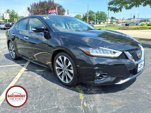 2021 Nissan Maxima Platinum Xtronic CVT for sale in ROCKFORD, IL