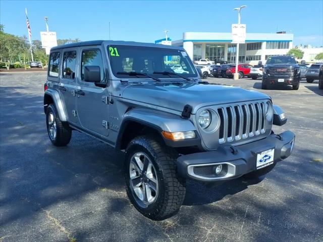 2021 Jeep Wrangler Unlimited Sahara for sale in ROCKFORD, IL
