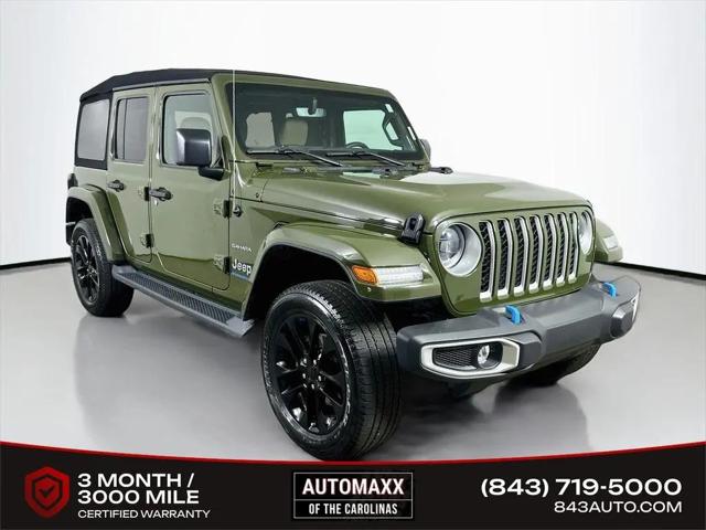 2023 Jeep Wrangler 4xe Sahara 4x4 for sale in Summerville, SC