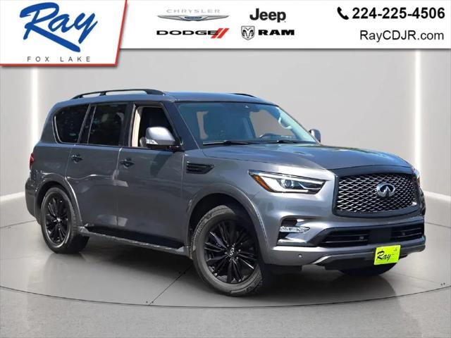 2020 INFINITI QX80 LUXE AWD for sale in Fox Lake, IL