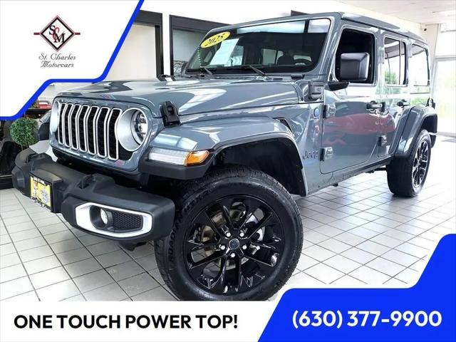 2025 Jeep Wrangler 4xe Sahara 4xe for sale in St Charles, IL