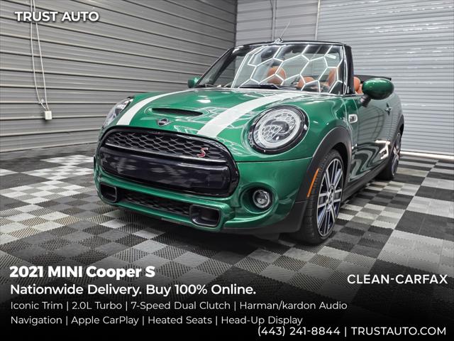 2021 MINI Cooper S Soft-Top Convertible w/Iconic Trim for sale in Sykesville, MD