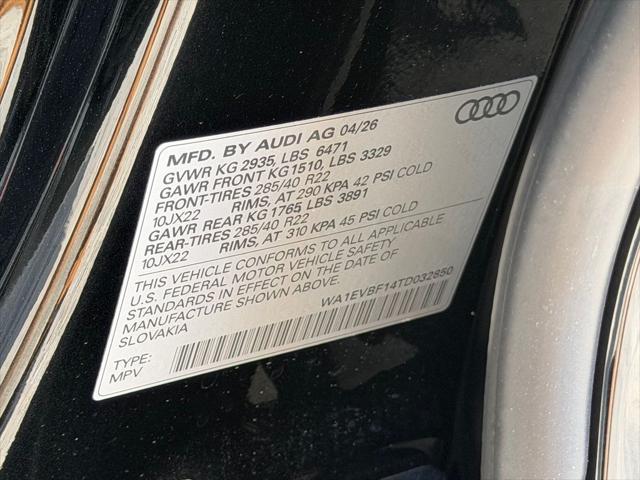 2026 Audi Q8 Premium Plus 55 TFSI quattro Tiptronic