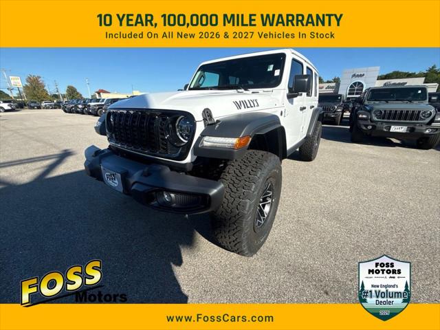 2026 Jeep Wrangler WRANGLER 4-DOOR WILLYS