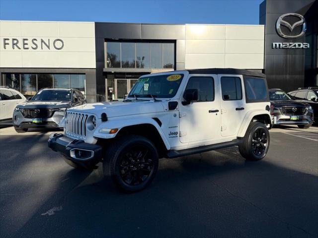 2021 Jeep Wrangler 4xe Unlimited Sahara 4x4 for sale in Fresno, CA