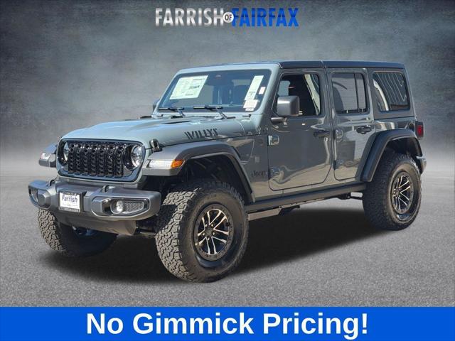 2026 Jeep Wrangler WRANGLER 4-DOOR WILLYS 2026 Jeep Wrangler WRANGLER 4-DOOR WILLYS