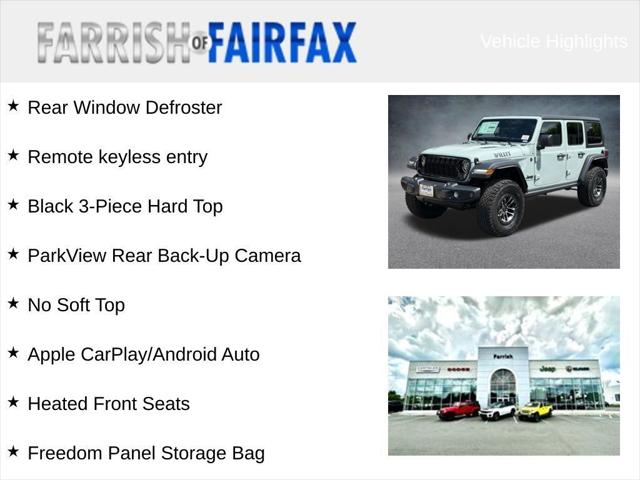 2026 Jeep Wrangler WRANGLER 4-DOOR WILLYS 2026 Jeep Wrangler WRANGLER 4-DOOR WILLYS