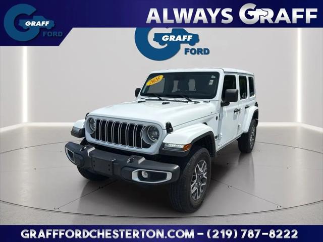 2025 Jeep Wrangler 4-Door Sahara 4x4 for sale in Chesterton, IN