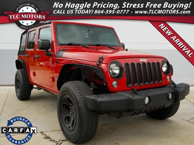 2017 Jeep Wrangler Unlimited Sport for sale in Moore, SC