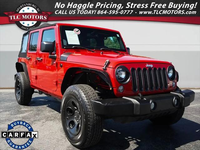 2017 Jeep Wrangler Unlimited Sport 4x4 for sale in Moore, SC