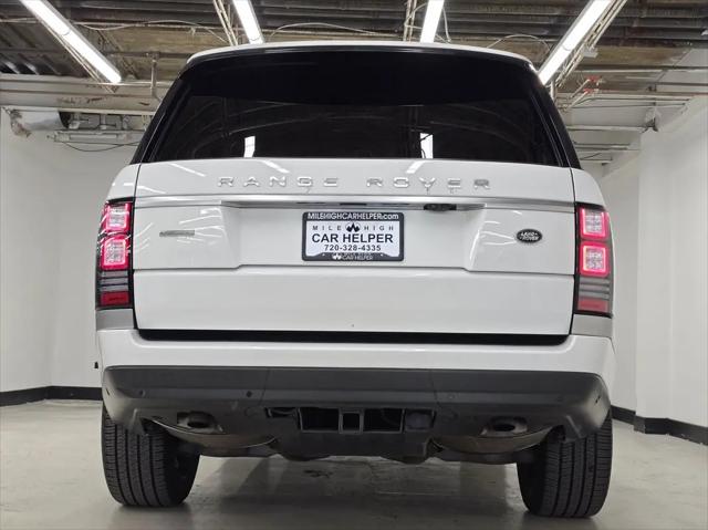 2016 Land Rover Range Rover 5.0L V8 Supercharged