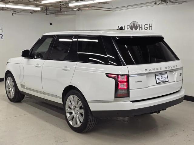 2016 Land Rover Range Rover 5.0L V8 Supercharged