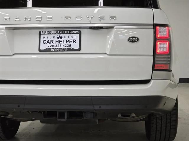 2016 Land Rover Range Rover 5.0L V8 Supercharged
