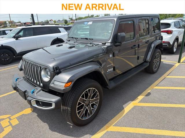 2023 Jeep Wrangler 4xe Sahara 4x4 for sale in Lansing, IL