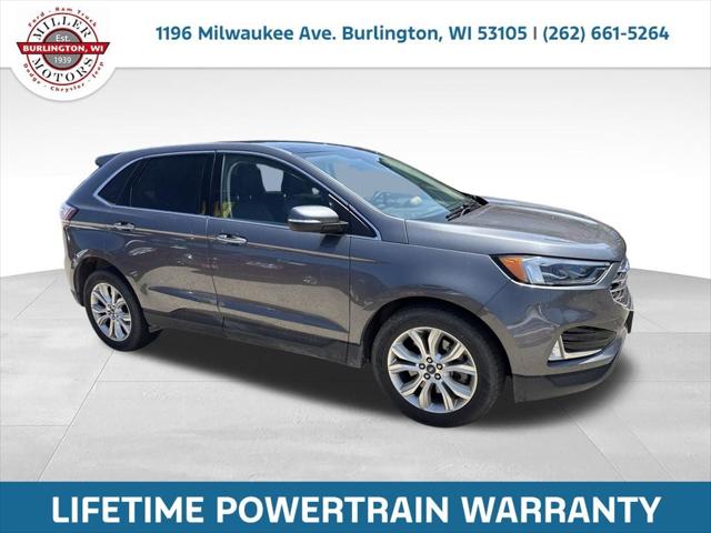 2022 Ford Edge Titanium for sale in Burlington, WI