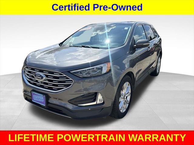 2022 Ford Edge Titanium for sale in Burlington, WI