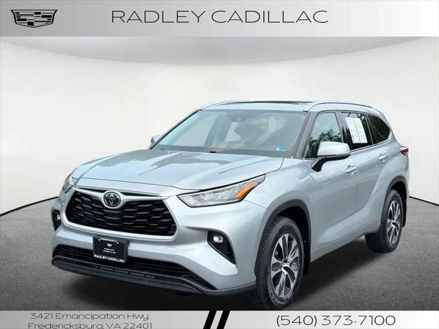 2020 Toyota Highlander XLE for sale in Fredericksburg, VA