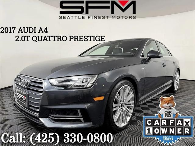 2017 Audi A4 Prestige for sale in Lynnwood, WA