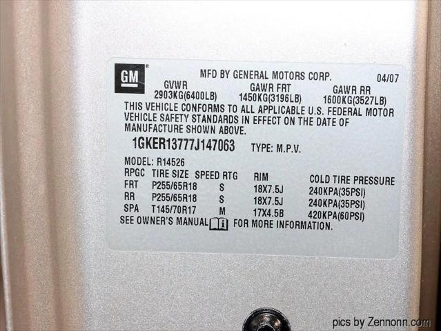 2007 GMC Acadia SLE-1