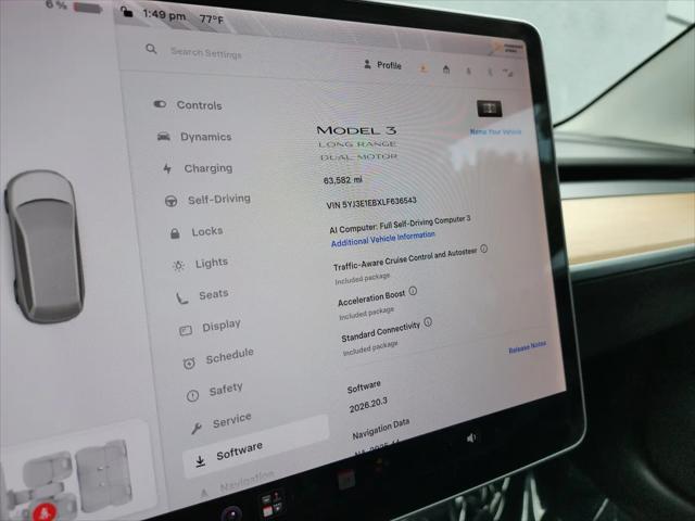 2020 Tesla Model 3 Long Range Dual Motor All-Wheel Drive