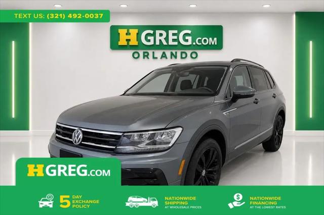 2021 Volkswagen Tiguan 2.0T SE R-Line Black for sale in Orlando, FL