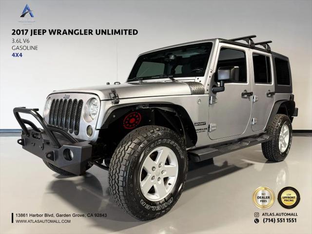 2017 Jeep Wrangler Unlimited Sport 4x4 for sale in Garden Grove, CA
