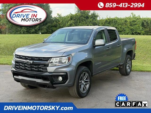 2021 Chevrolet Colorado 4WD Crew Cab Short Box WT for sale in Lexington, KY