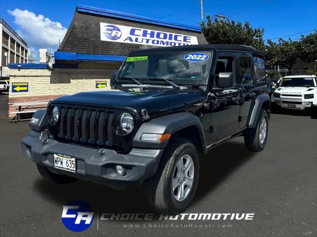 2022 Jeep Wrangler Unlimited Sport S 4x4 for sale in Honolulu, HI