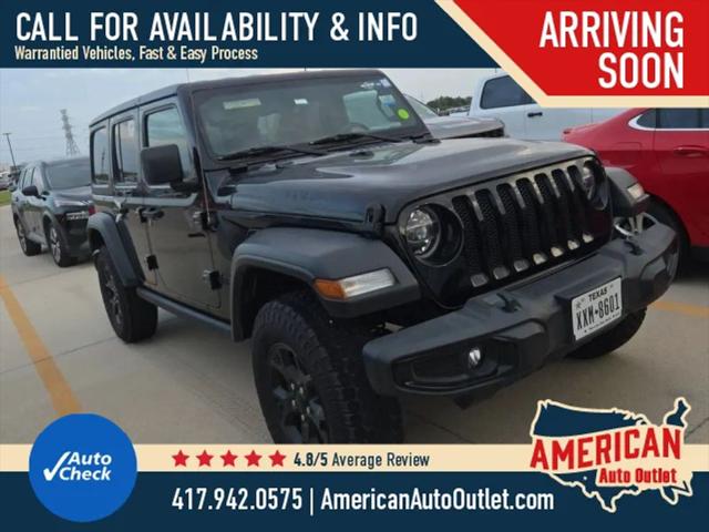 2021 Jeep Wrangler Willys 4x4 for sale in Nixa, MO