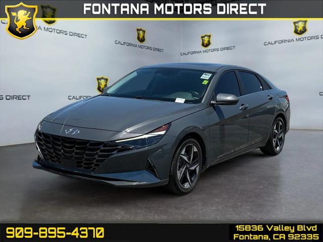 2023 Hyundai Elantra Hybrid Limited for sale in Fontana, CA
