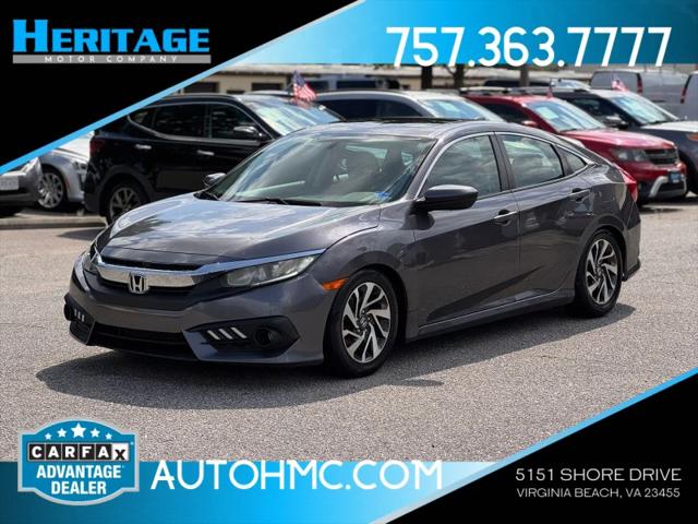 2018 Honda Civic EX for sale in Virginia Beach, VA