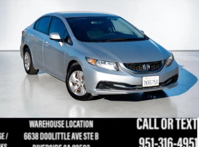 2015 Honda Civic LX for sale in Riverside, CA