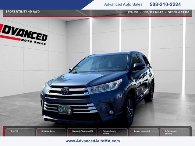 2018 Toyota Highlander XLE for sale in North Attleboro, MA