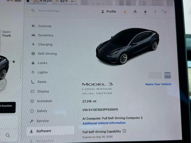 2023 Tesla Model 3 Long Range Dual Motor All-Wheel Drive