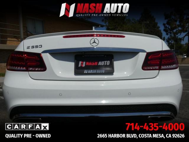 2015 Mercedes-Benz E-CLASS E 550 E 550