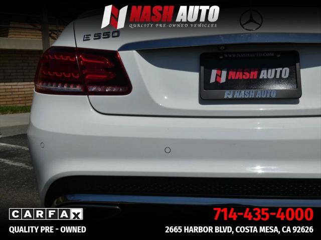 2015 Mercedes-Benz E-CLASS E 550 E 550