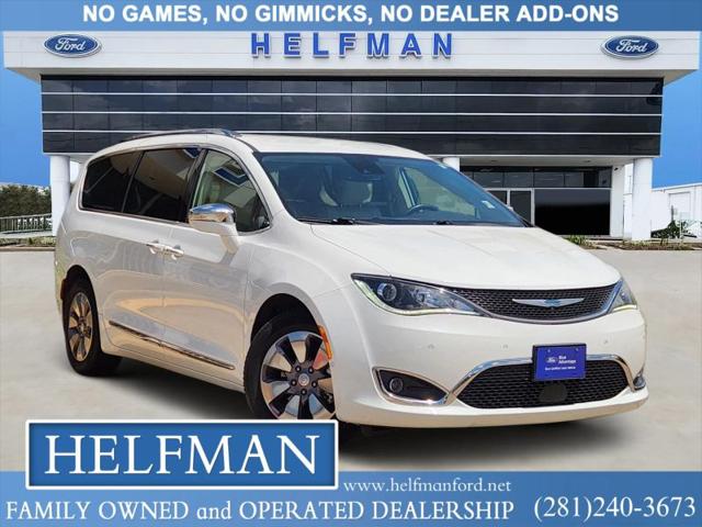 2020 Chrysler Pacifica Hybrid Limited for sale in Stafford, TX