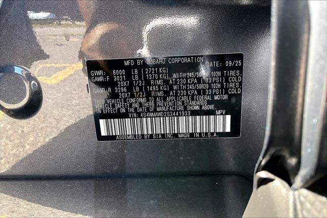 2025 Subaru Ascent Onyx Edition Limited 7-Passenger