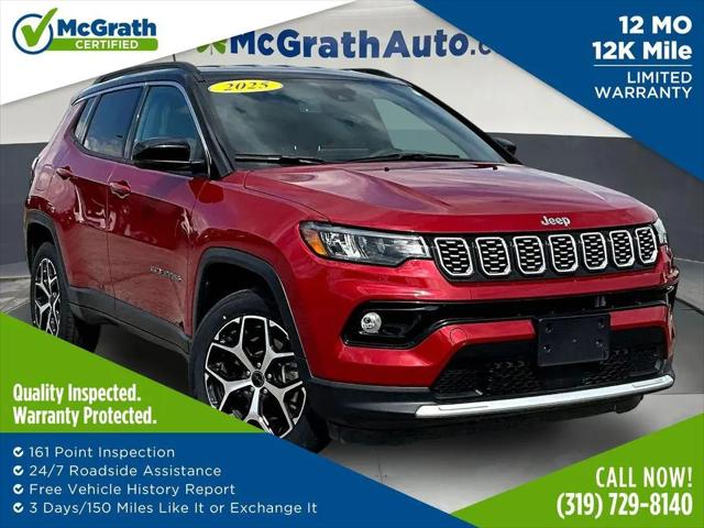2025 Jeep Compass Limited 4x4 for sale in Davenport, IA