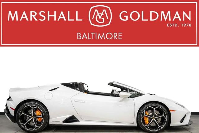 2020 Lamborghini Huracan Evo EVO RWD Spyder -Two Tone Interior, 602 Horsepower for sale in Jessup, MD