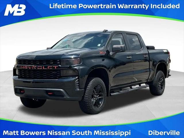 2021 Chevrolet Silverado 1500 4WD Crew Cab Short Bed Custom Trail Boss for sale in D'Iberville, MS